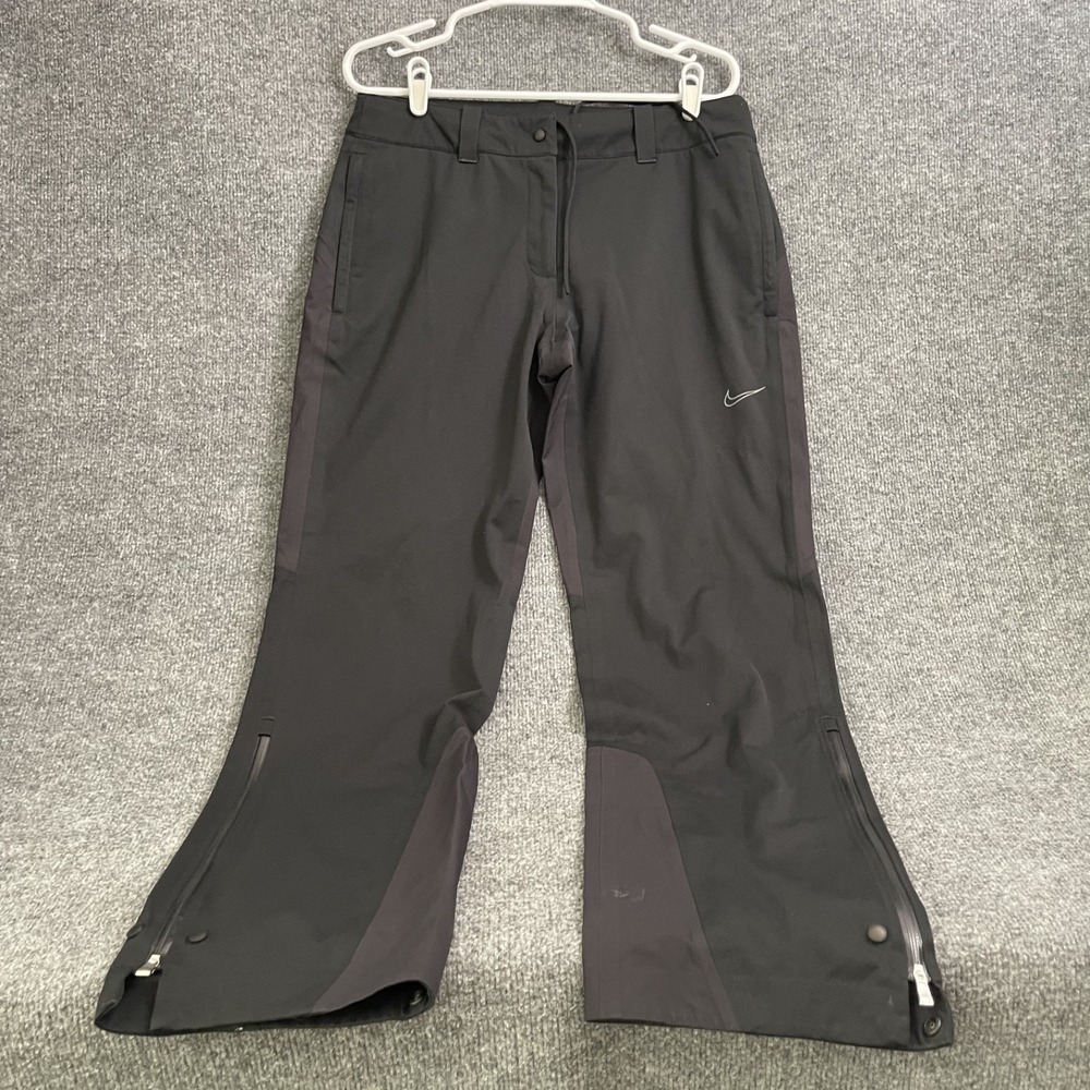Nike Golf Storm Fit 10 Pants Womens M Elite Waterproof Rain 416430 Black